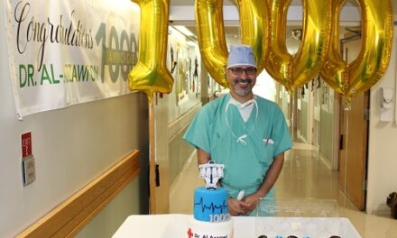 Dr. Hayder Al-Azzawi Completes 1,000th Robotic Surgery at Good Samaritan Medical Center