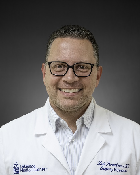 Lakeside Medical Center Doctor Profile – Luis M. Perezalonso, MD, FACEP