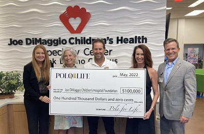Polo For Life Donation To Aid Pediatric