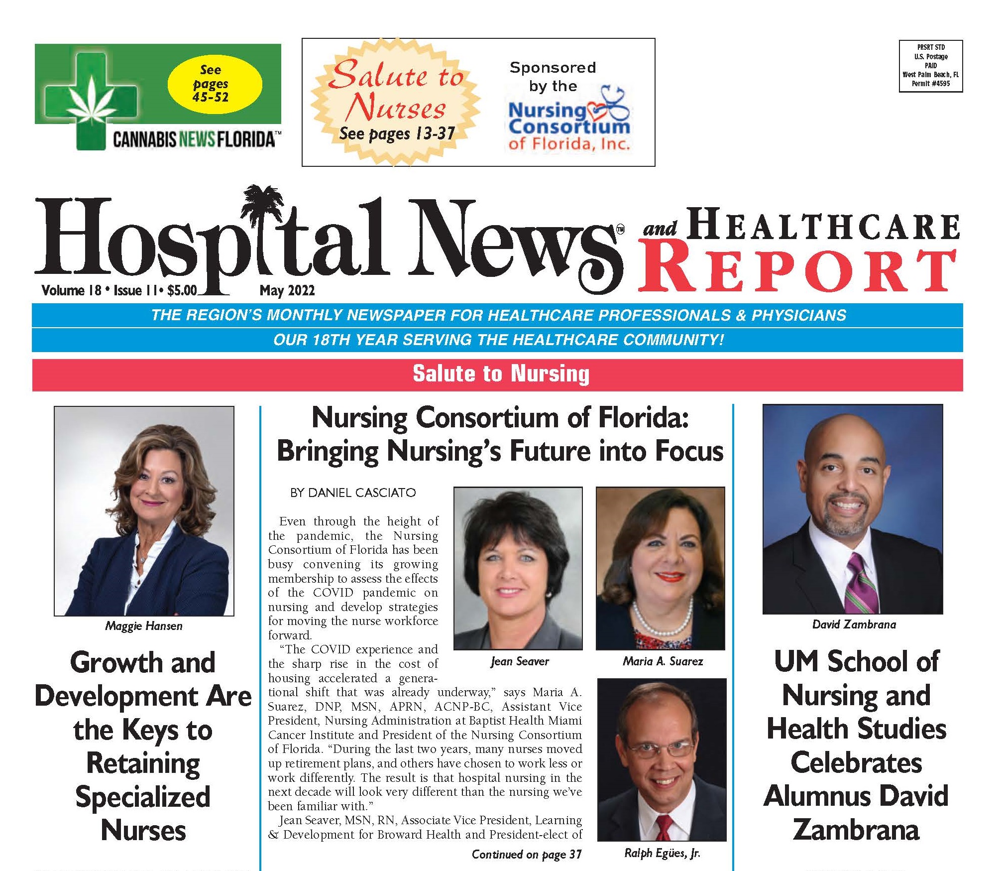 CURRENT ISSUE Florida Hospital News and Healthcare Report