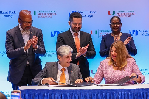 Miller School of Medicine and Miami Dade College Partner on Pathways  Program - Florida Hospital News and Healthcare Report