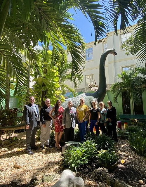 Palm Beach Children’s Hospital at St. Mary’s Medical Center Receives Generous Donation to Add Musical Instruments to its DinoSoar Garden