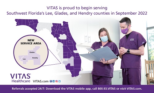 VITAS Healthcare Expands Access to Quality End-of-Life Care in Southwest Florida Counties: Glades, Hendry, Lee