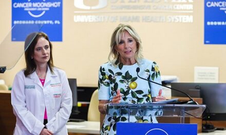 First Lady Jill Biden Visits Sylvester Comprehensive Cancer Center to Spread Breast Cancer Awareness