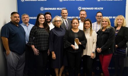 BROWARD HEALTH IS 1 OF ONLY 11 ORGANIZATIONS NATIONALLY TO RECEIVE ECRI’S HEALTHCARE SUPPLY CHAIN EXCELLENCE AWARD