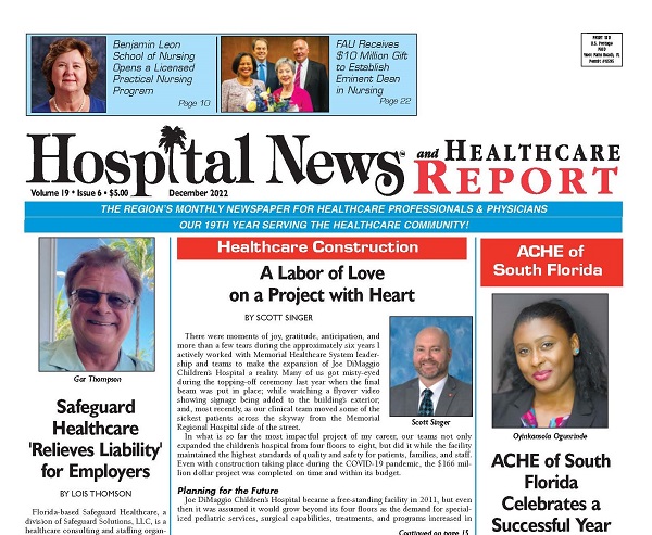South Florida Hospital News December 2022