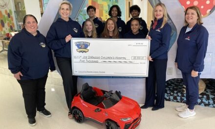 Falcon Cove Middle School Students Aid Patients and Families at Joe DiMaggio Children’s Hospital