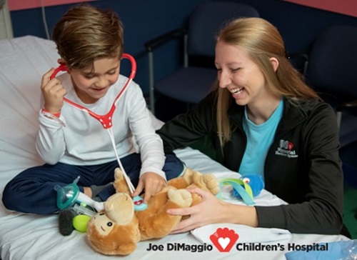 Joe DiMaggio Children’s Hospital Awarded Children’s Hospital Play Grant from The Toy Foundation
