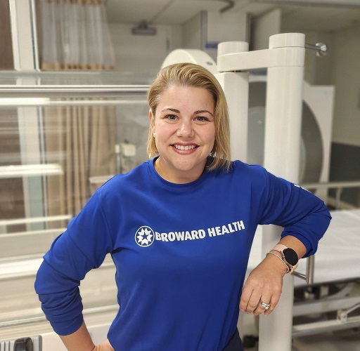 Nurse Profiles 2023 – Broward Health Imperial Point – Andrea Tomczak, BSN, RN, WCC, CHRN