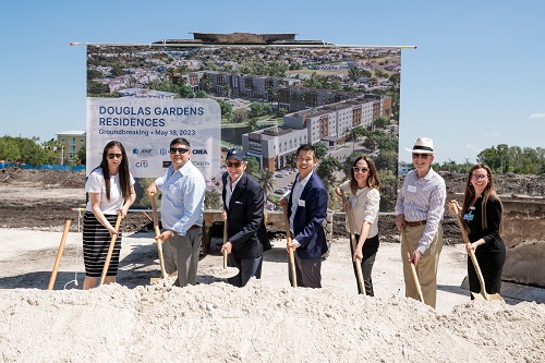 MIAMI JEWISH HEALTH AND MCDOWELL HOUSING PARTNERS CELEBRATE GROUNDBREAKING FOR NEW SENIOR AFFORDABLE HOUSING PROJECT, DOUGLAS GARDENS RESIDENCES