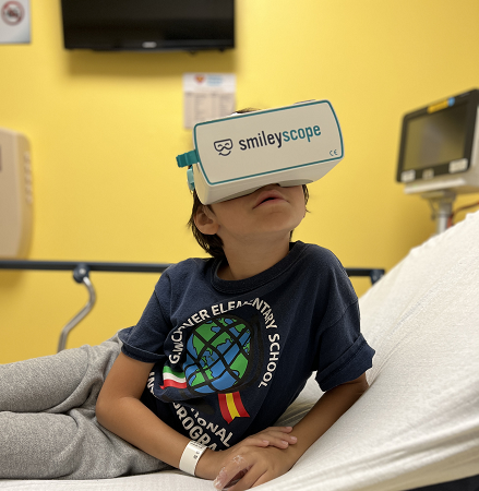 Nicklaus Children’s Implements Smileyscope to Help Children Feel More at Ease During Needle Procedures