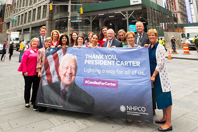 Hospice Leaders Celebrate Former President Carter