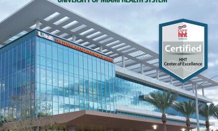 UHealth Certified as HHT Center of Excellence