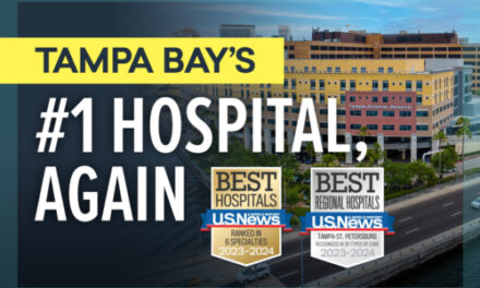 U.S. News and World Report Names Tampa General Hospital Best in Tampa Bay