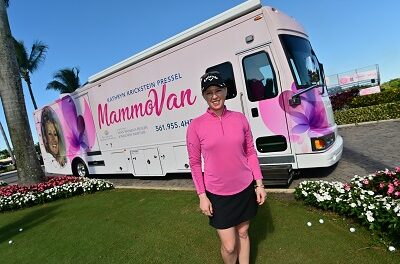 Morgan Pressel Continues Her Generous Support for Breast Cancer Care at Boca Raton Regional Hospital