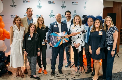 MUSICIANS ON CALL KICKS OFF PROGRAMS DELIVERING THE HEALING POWER OF MUSIC TO HCA FLORIDA AVENTURA HOSPITAL WITH LAUNCH CELEBRATION