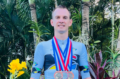 CEO of Palm Beach Health Network Physician Group Represents TEAM USA at Multi-National Cycling Championship