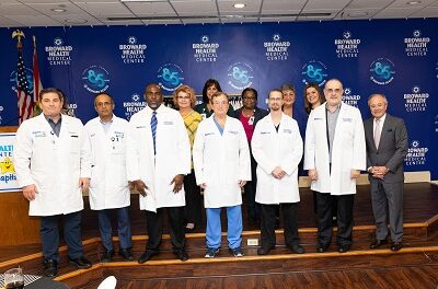 BROWARD HEALTH MEDICAL CENTER HOSTS FIRST ANNUAL PHYSICIAN CHAMPION CEREMONY