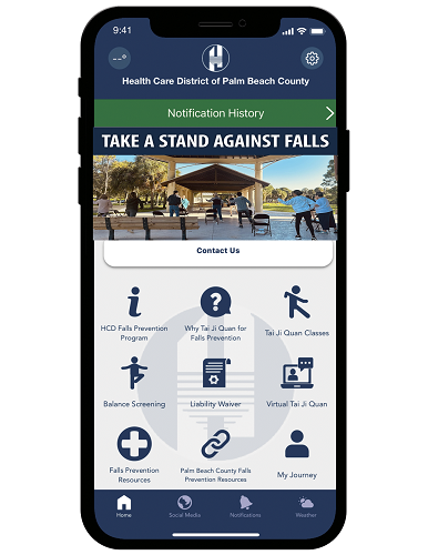 Health Care District Launches Prevent Falls PBC App to Combat Falls in Palm Beach County
