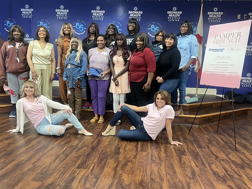 Cancer Patients Pampered by Local Businesses and the Broward Health Foundation in Preparation for the Holidays