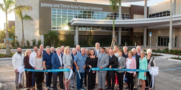 Jupiter Medical Center Celebrates Completion of the Johnny and Terry Gray Surgical Institute