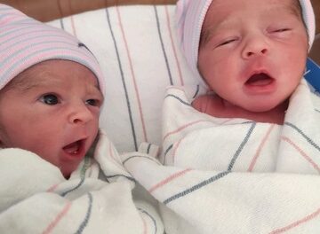 HCA Florida Lawnwood Hospital delivers twins on National Twin Day