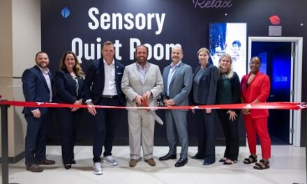 ABA Centers of Florida is excited to unveil a new sensory room at Amerant Bank Arena, home of the Florida Panthers.