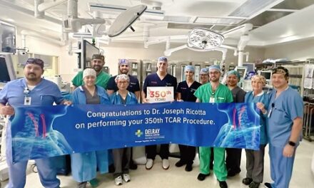 Dr. Joseph Ricotta completes 350th TCAR procedure