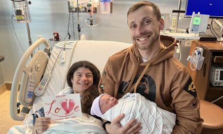 Valentine’s Day Miracle: Dallas Becker Joins Family Tradition with Special Birthday Delivery at HCA Florida University Hospital