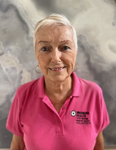 Salute to Volunteers – Broward Health Coral Springs – Susan Gilbert