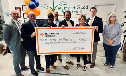 HCA Florida Healthcare Treasure Coast Hospitals Announce  HCA Healthcare Foundation’s $25,000 Grant to Mustard Seed Ministries