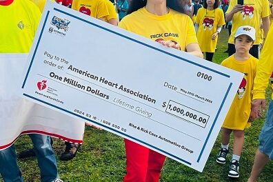 Heart of Gold: Rita Case Reaches Milestone Million-Dollar Mark  in Donations to American Heart Association