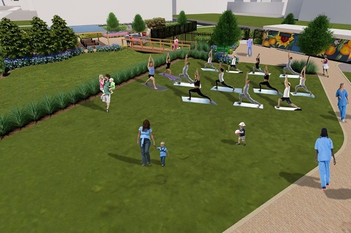 Bank of America Funds $100,000 to Establish Mindfulness Lawn at TampaWell Community Garden