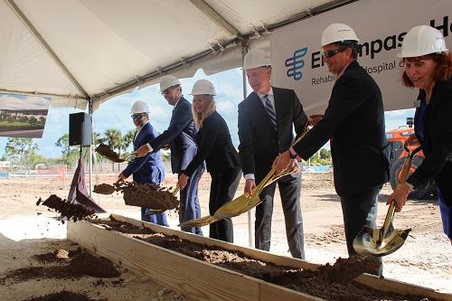 Lee Health and Encompass Health break ground  on new inpatient rehabilitation hospital in Lee County, Florida