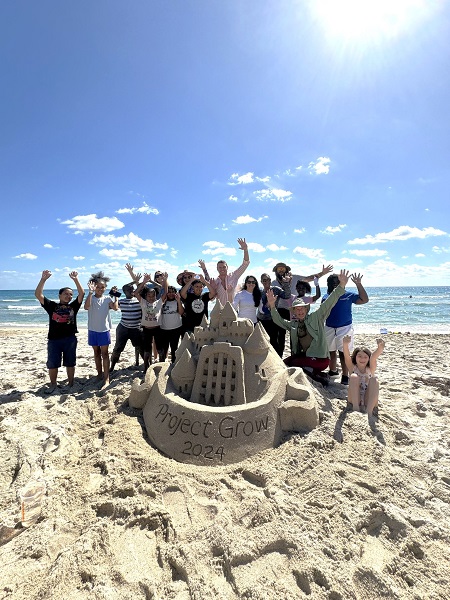 Children in Adopt-A-Family of the Palm Beaches, Inc’s Project Grow Program Are Treated to Fun-Filled Day with Lewis Miller