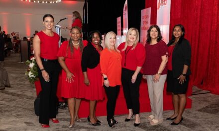 Go Red for Women Movement Celebrates 20 Years of Impact With Palm Beach Luncheon Local changemaker Dr. Deeawn Roundtree presented with Woman of Impact award