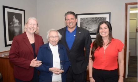 Holy Cross Health Honors 97-Year-Old Volunteer Carmel Provencal