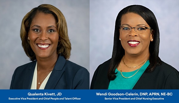 Qualenta Kivett and Wendi Goodson-Celerin of Tampa General Hospital Recognized as Black Healthcare Leaders to Know