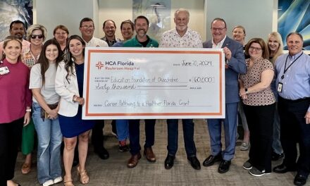 HCA Florida Raulerson Hospital Announces $60,000 Funding for the Education Foundation of Okeechobee