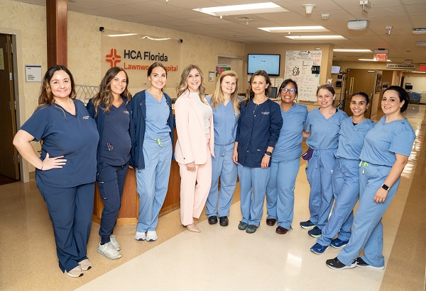HCA Florida Lawnwood Hospital  Recognized for Health Outcomes for Mothers, Newborns