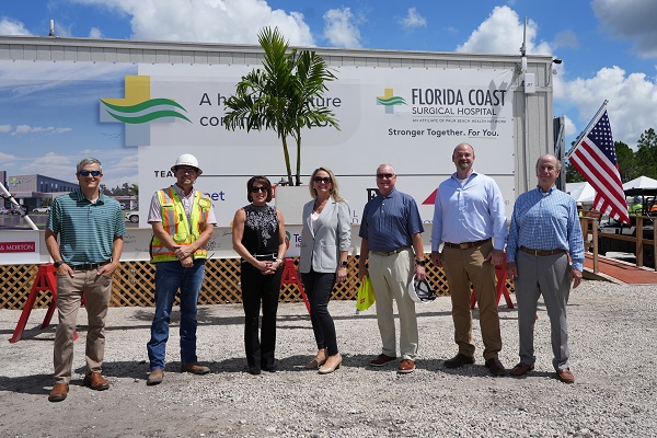 Topping Out Complete at Florida Coast Surgical Hospital