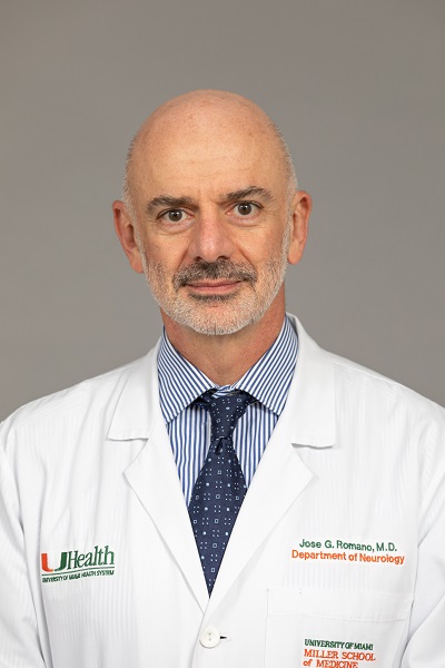 Dr. Jose Romano Named Chair of the Department of Neurology, University of Miami