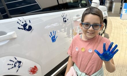 Pediatric Cancer Patients Leave Their Mark