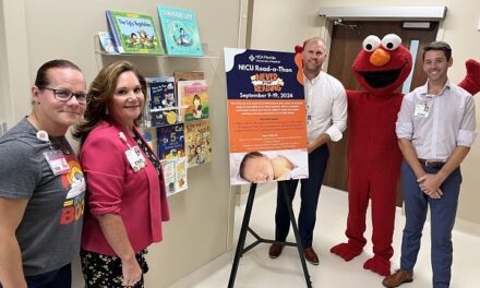 HCA Florida University Hospital’s Level III NICU Leading South Florida in the National “Babies with Books” Read-a-Thon