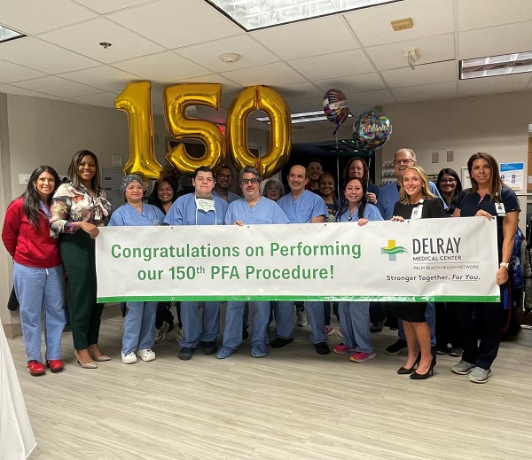 Delray Medical Center Completes 150th FARAPULSE™ Pulsed Field Ablation System for Atrial Fibrillation