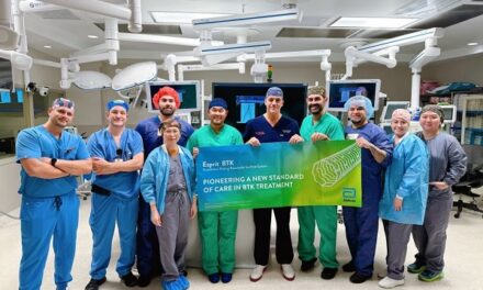 Delray Medical Center First Hospital in Palm Beach County to Successfully Implant New Dissolvable Stent for People with Chronic Limb Threatening Ischemia Below-the-Knee