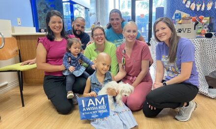 BROWARD HEALTH PEDIATRIC CANCER PATIENT RECEIVES PUPPY FROM MAKE-A-WISH FOUNDATION