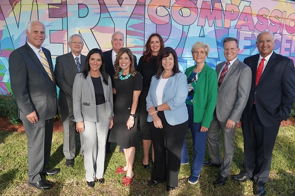 Broward Health and Business for the Arts Broward Celebrate  Completion of Iconic Mural with Ribbon Cutting