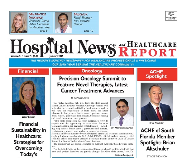 South Florida Hospital News January 2025