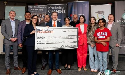 HCA Florida Poinciana Hospital Announces $25,000 Grant to Support Take Stock in Children Program at Polk Education Foundation